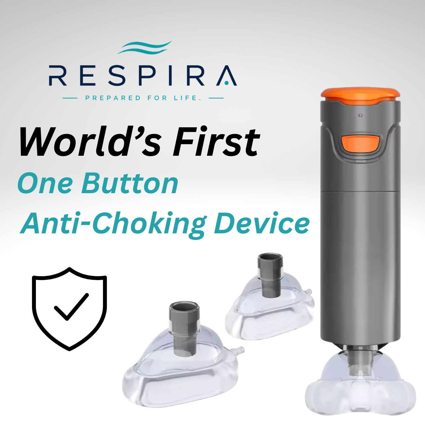 Respira One-Button Anti-Choking Device, made in Germany