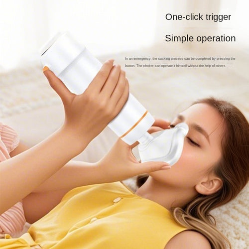 Hemlock Choking Prevention Device, Portable Negative Pressure Aspirator for Home Use, Anti-Choking Emergency Aid Tool